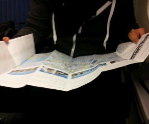 We grabbed a map, hopped on a train and headed to the city.